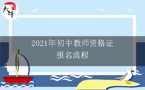 2021年初中教师资格证报名流程